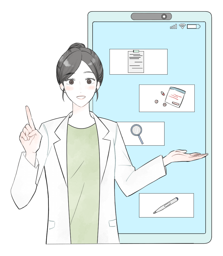 オンライン診療のイメージ