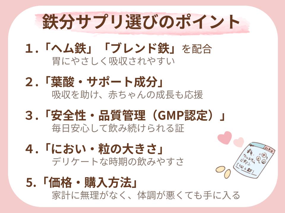 失敗しない5つのポイント