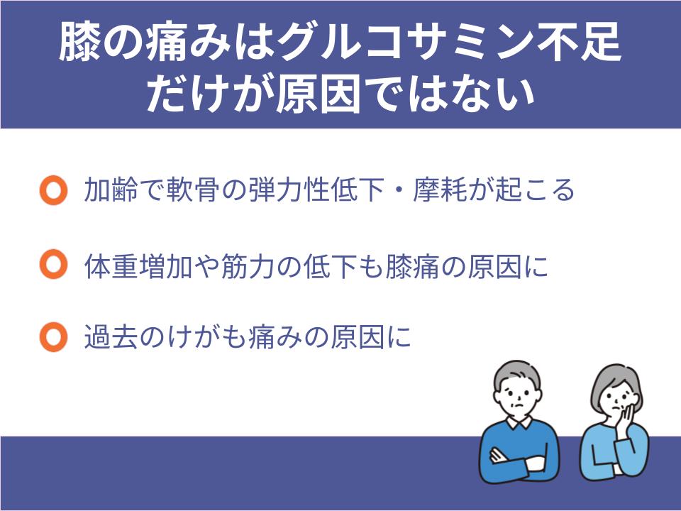 膝の痛みの原因
